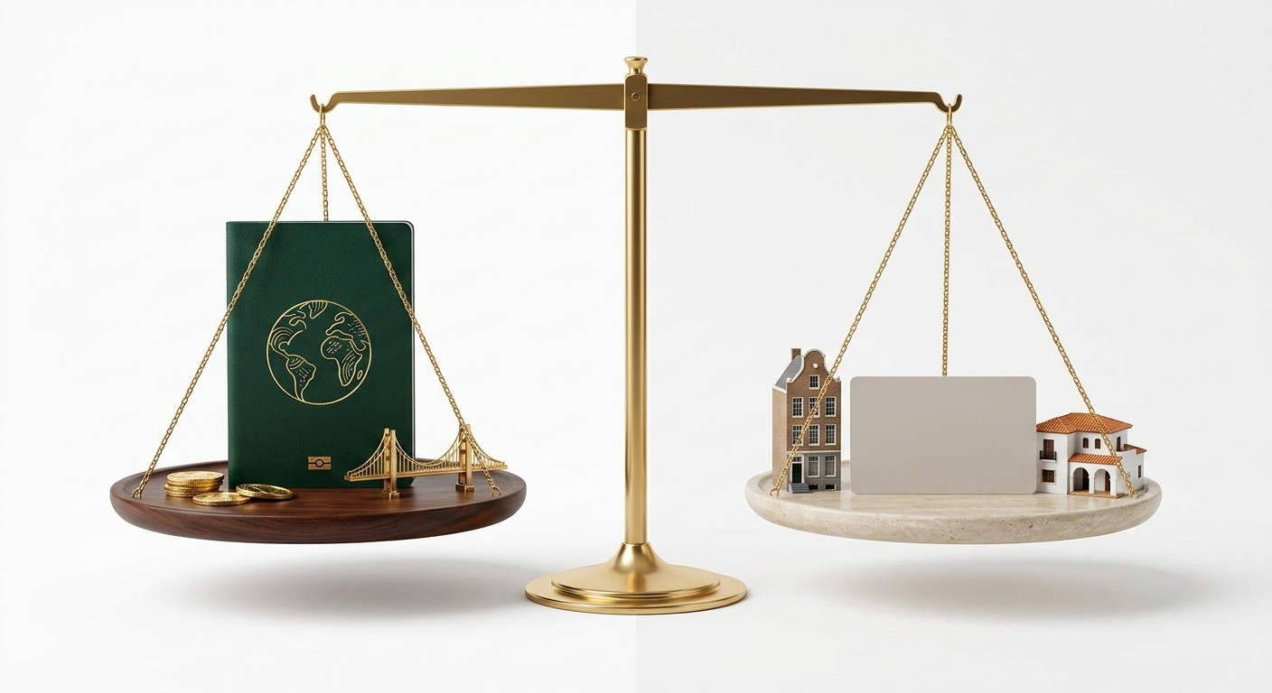 Second Passport vs Golden Visa: What's the Difference?